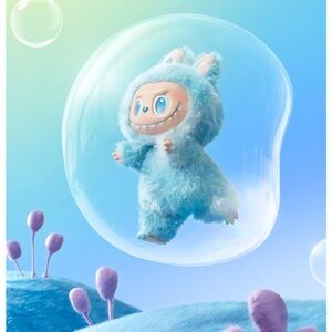 Labubu Blue  “HOPE”  
 Big into Energy Character
New. Adorable. NWT
